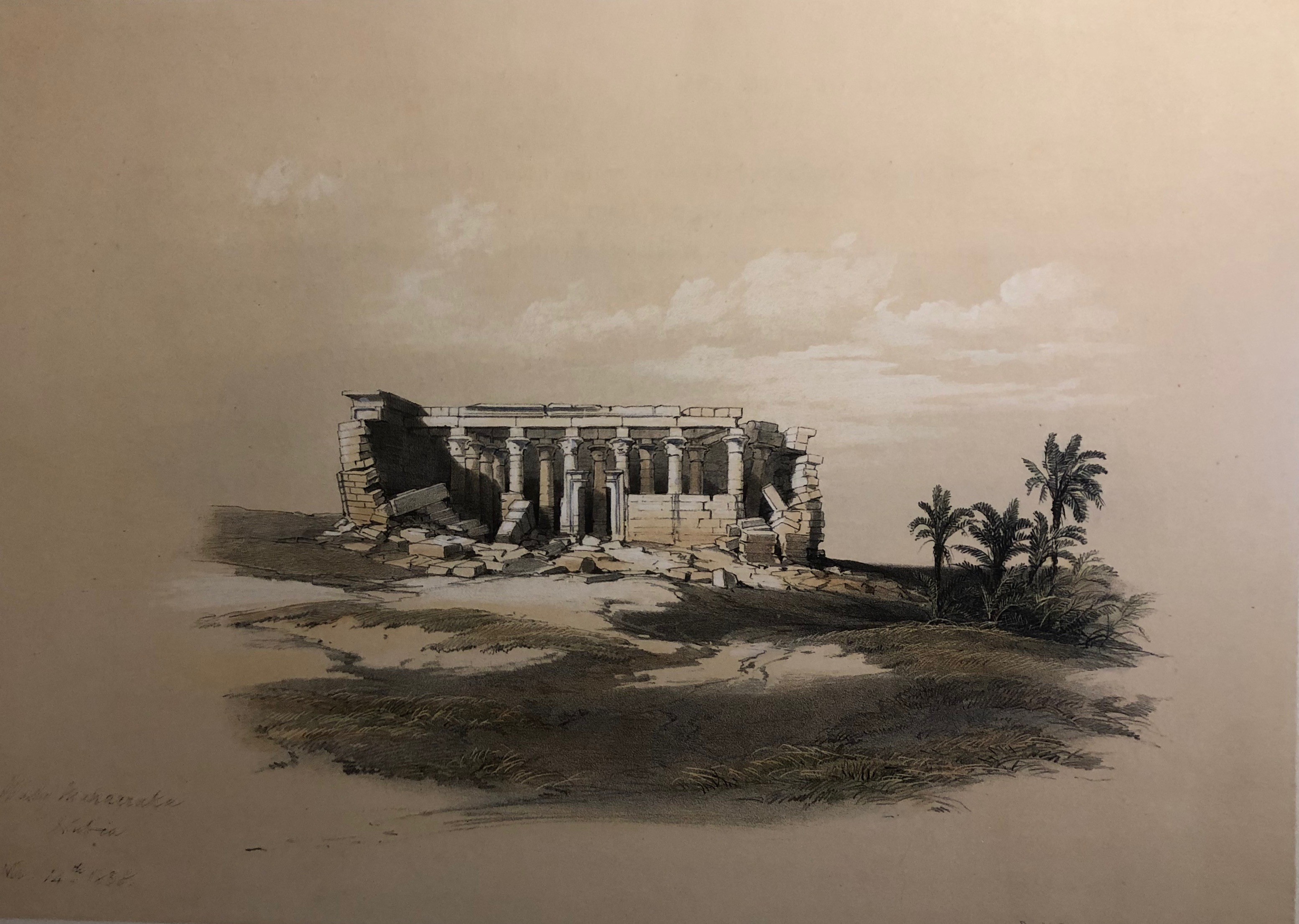 Ruins of Maharraka, Nubia