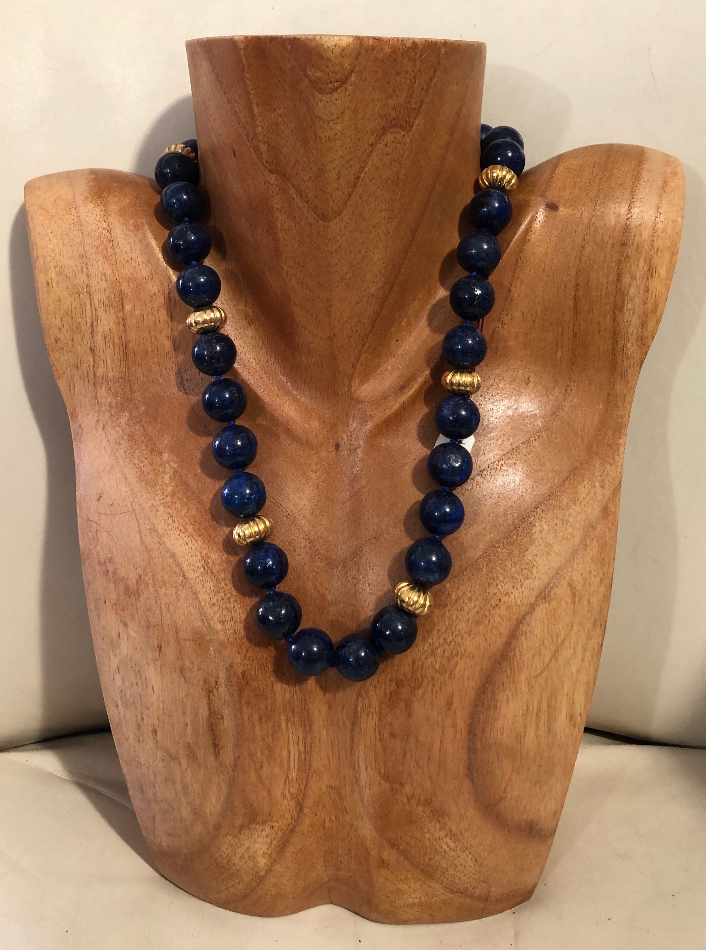 16mm Lapis necklace