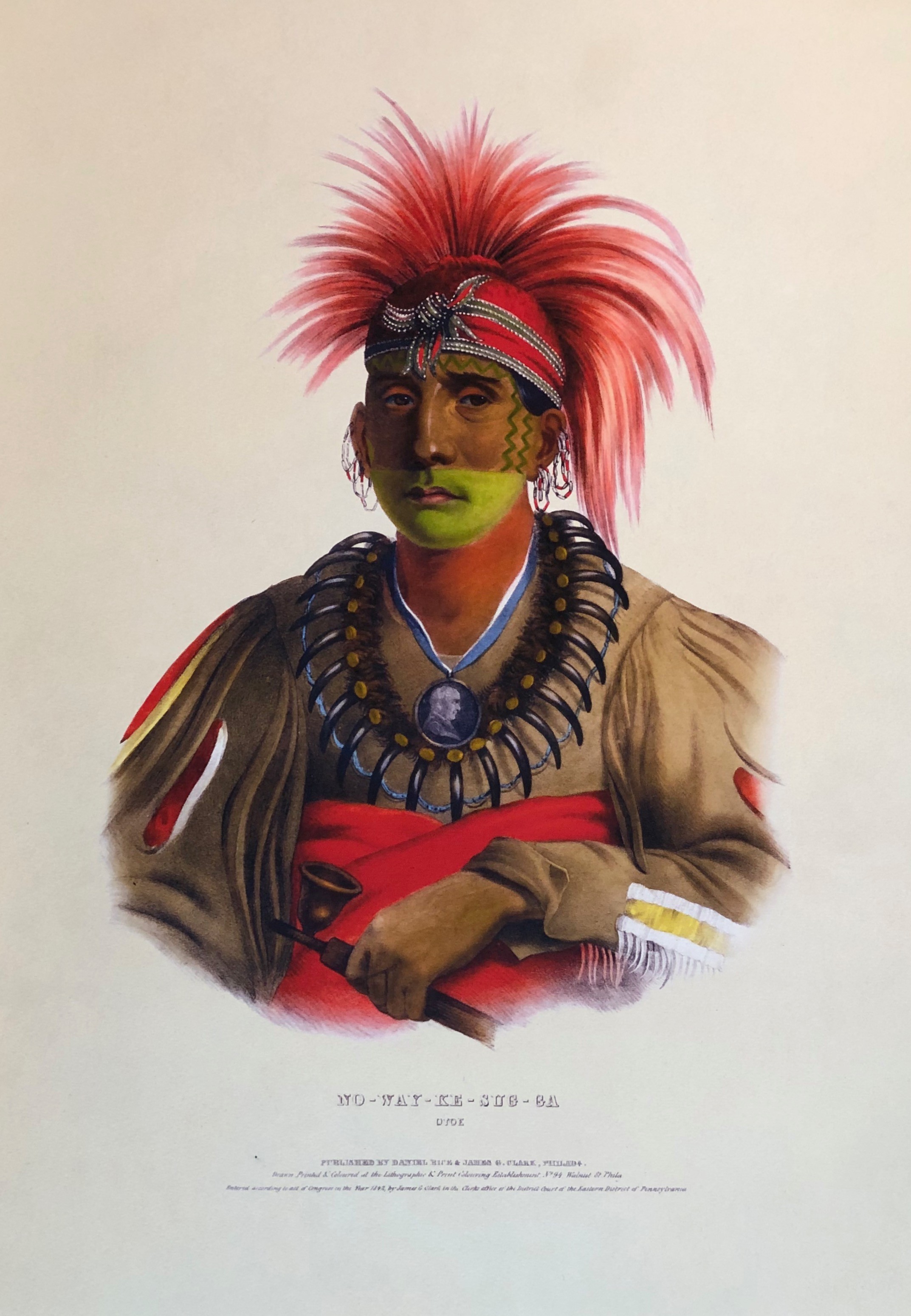 No-Way-Ke-Sug-Ga, An Otoe Chief
