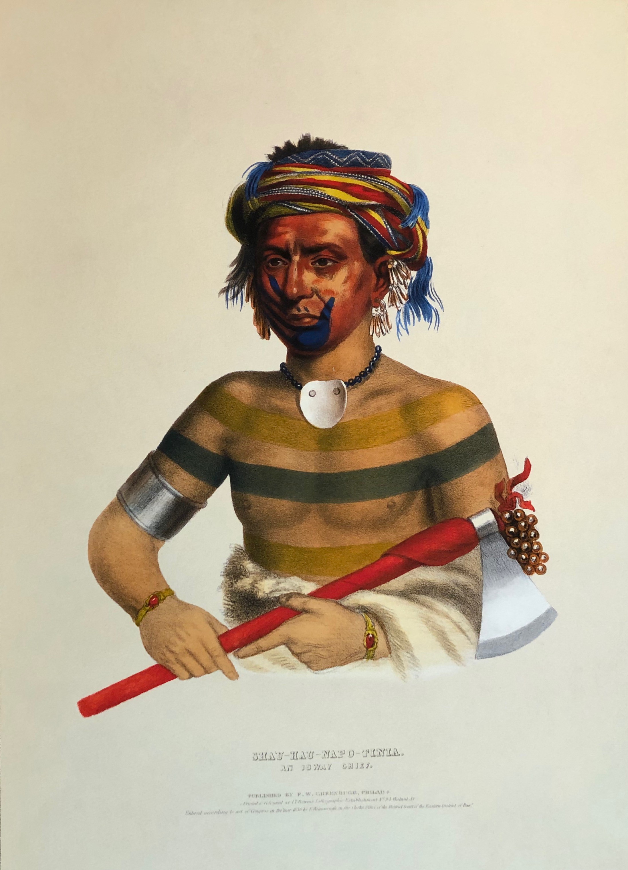 Chau-Hau-Napo-Tinia, An Ioway Chief